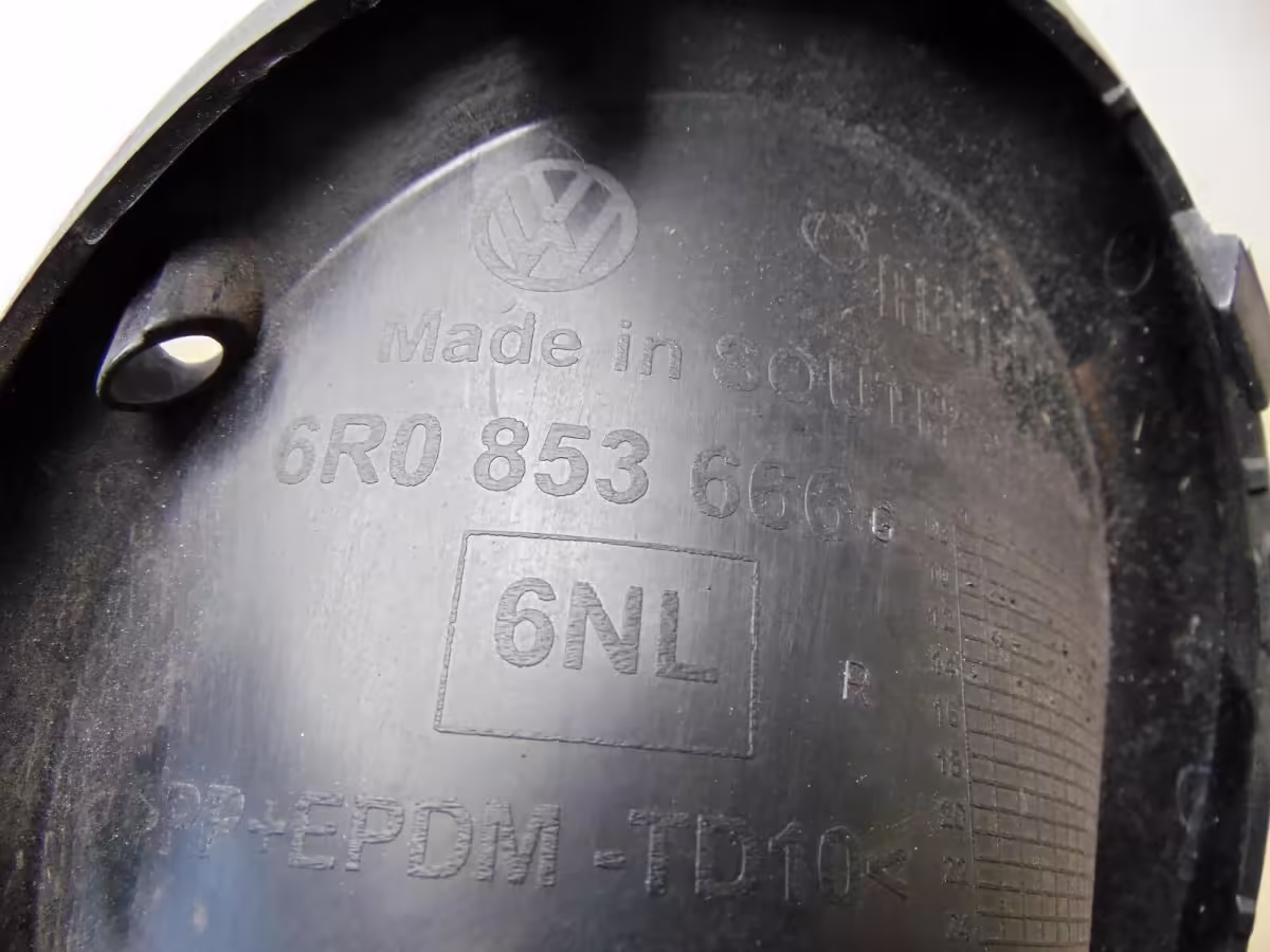 6R0853666G9B9 - Vent grille; right [8/11]