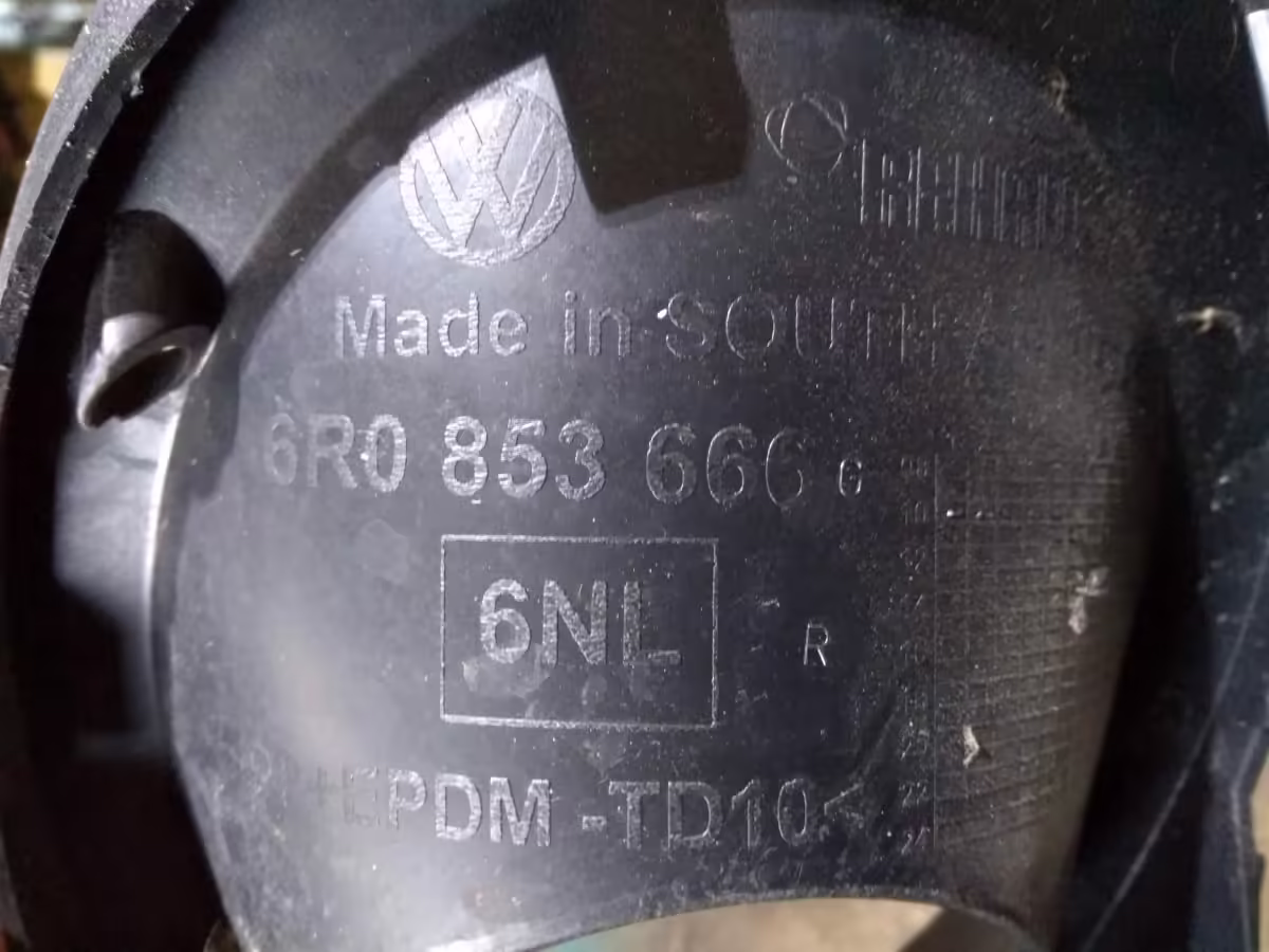 6R0853666G9B9 - Vent grille; right [9/11]