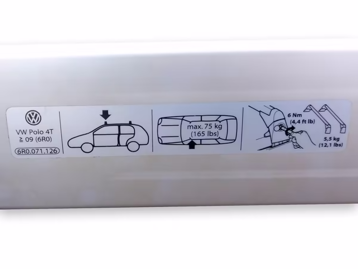 6R0071126 - Dachgepäckträger; für 4-türige Versionen [15/23]
