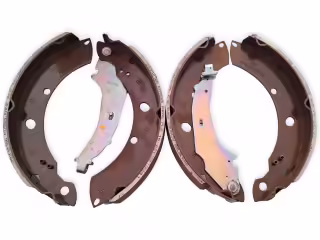Set of brake shoes for drum brake; 1KH