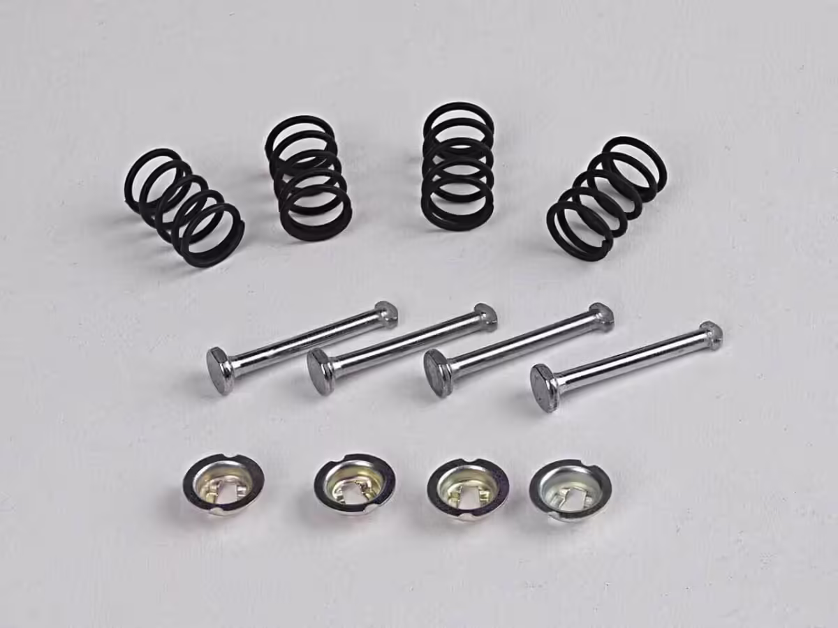 6R0698545B - Set fastening parts for brake shoes; 1KB [1/7]