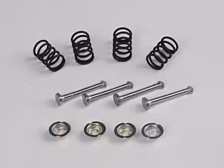 Set fastening parts for brake shoes; 1KB