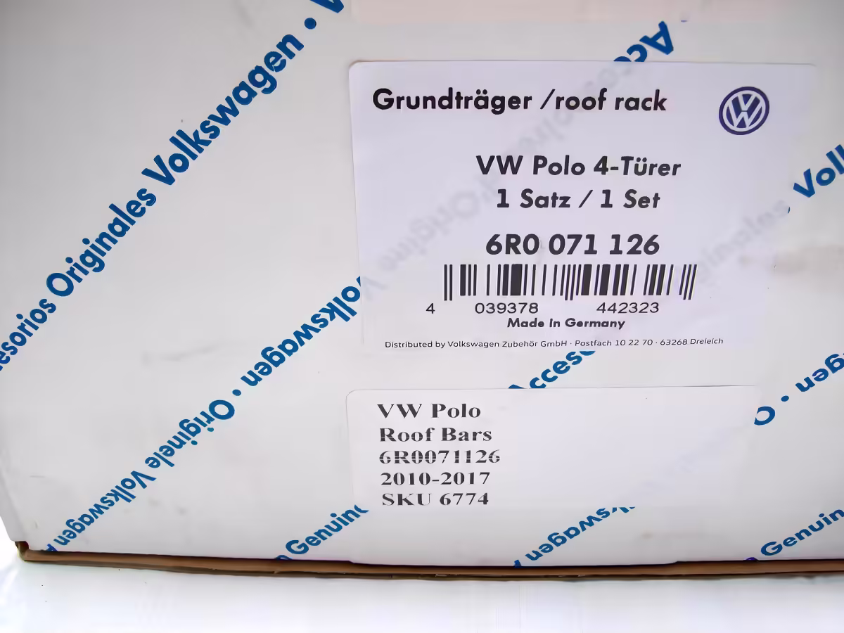 6R0071126 - Dachgepäckträger; für 4-türige Versionen [22/23]