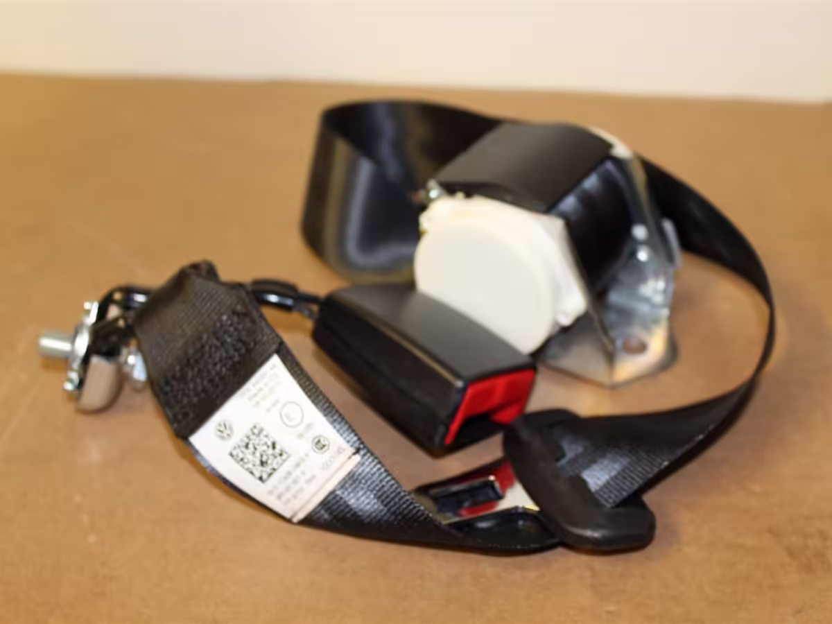 6R0857807ARAA - Three-point inertia reel seat belt; and press button buckle [2/2]