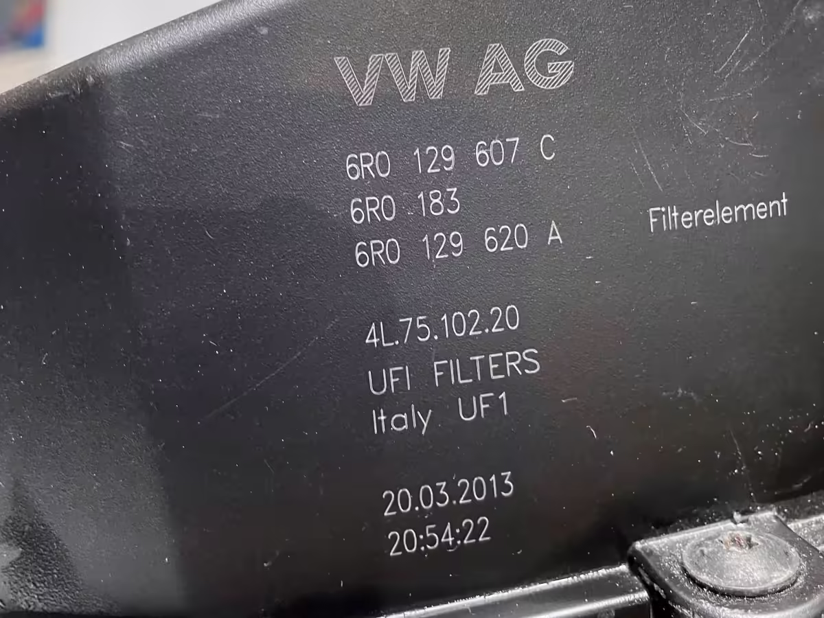 6R0129607C - Luftfilter [9/10]