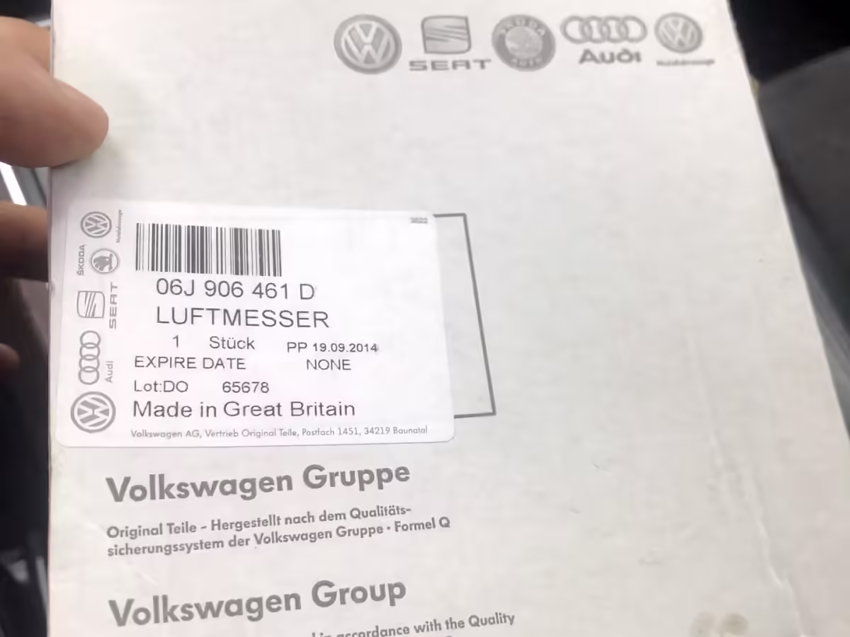 06J906461D - Luftmassenmesser; (MAF-Sensor) [31/39]