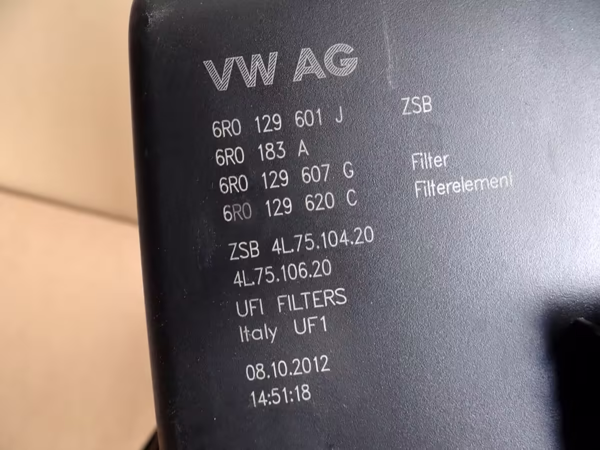 6R0129607G - Luftfilter [19/23]