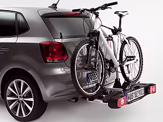 Bicycle carrier for the towing hitch; V1