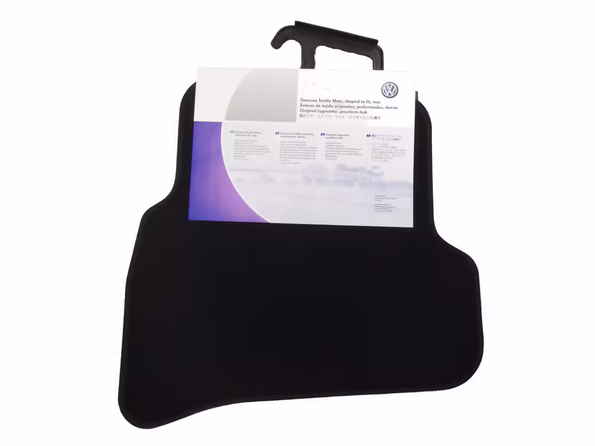 6R0061276PWGK - Satz "Premium" Velours-Fußmatten; REAR (2 Stk.) [1/4]