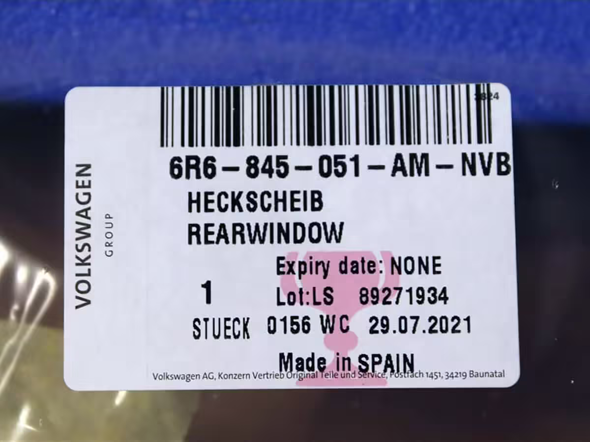 6R6845051AMNVB - Heckscheibe [11/11]