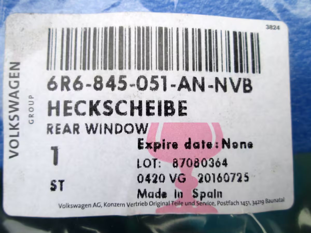 6R6845051ANNVB - Szyba tylna [4/4]