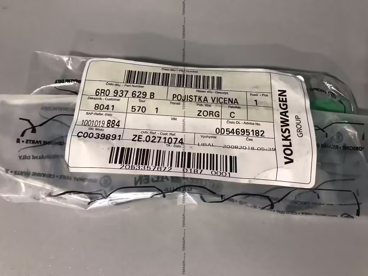 6R0937629B - Mehrkanalige Sicherung [7/9]