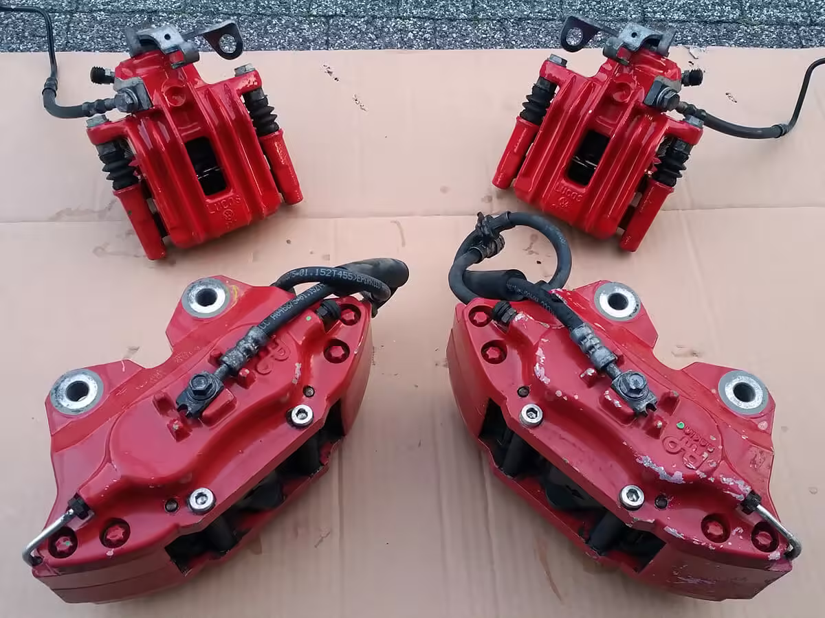 6J0615105 - Brake caliper housing; with pads [19/31]