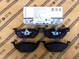 Set of brake pads; front ⌀256mm 'ECO'