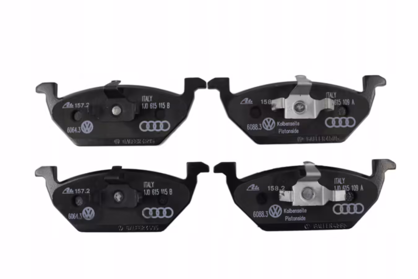 1S0698151D - Set of brake pads; front ⌀256mm [2/10]