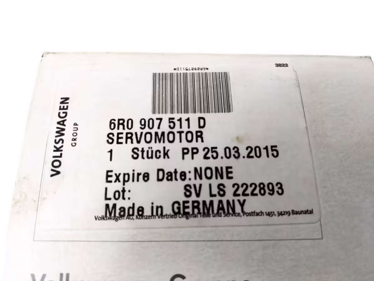 6R0907511D - Serwomotor; V107 [12/14]