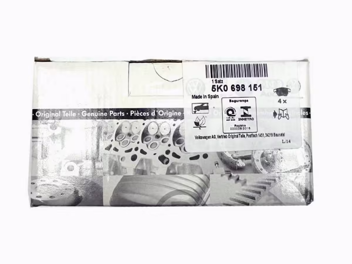 5K0698151B - Set of brake pads; front ⌀288-312mm [12/14]