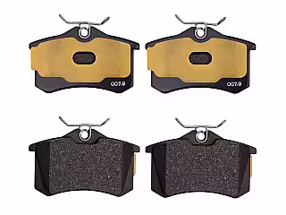 Set of brake pads; rear ⌀230mm 'ECO'