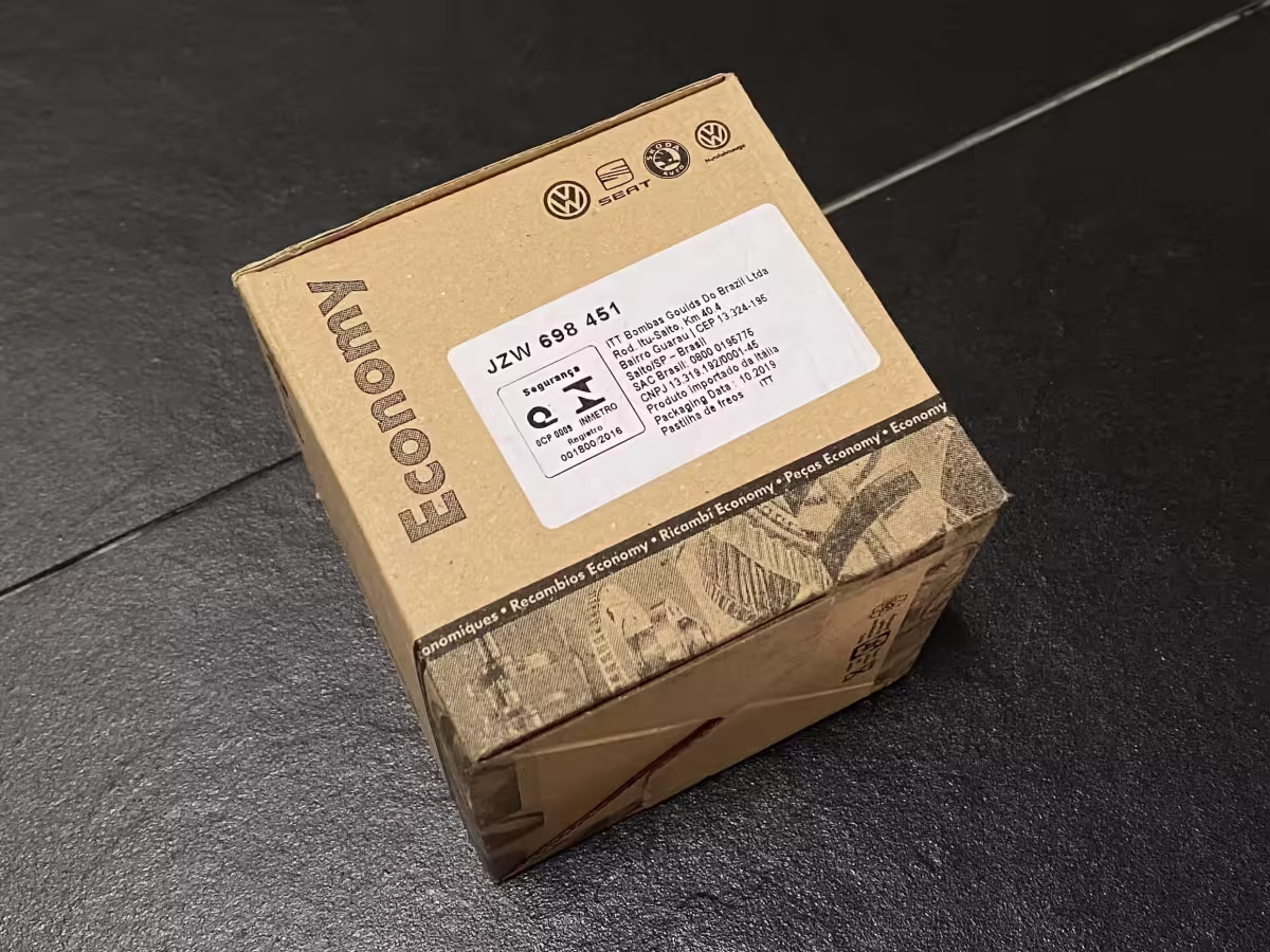 JZW698451 - Zestaw klocków hamulcowych; tył ⌀230mm 'eco' [3/7]