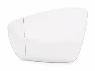 Mirror glass V1; LHD, left