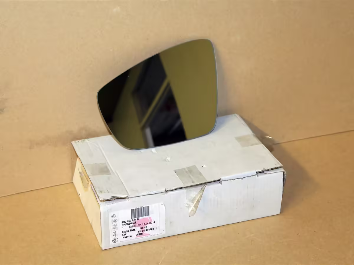6R0857521B - Spiegelglas V1; RHD, linke Seite [9/13]