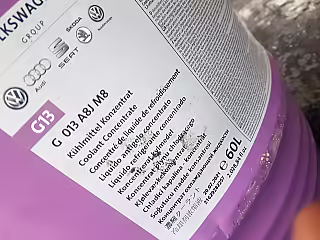 Płyn chłodniczy VW G13; koncentrat 60 l