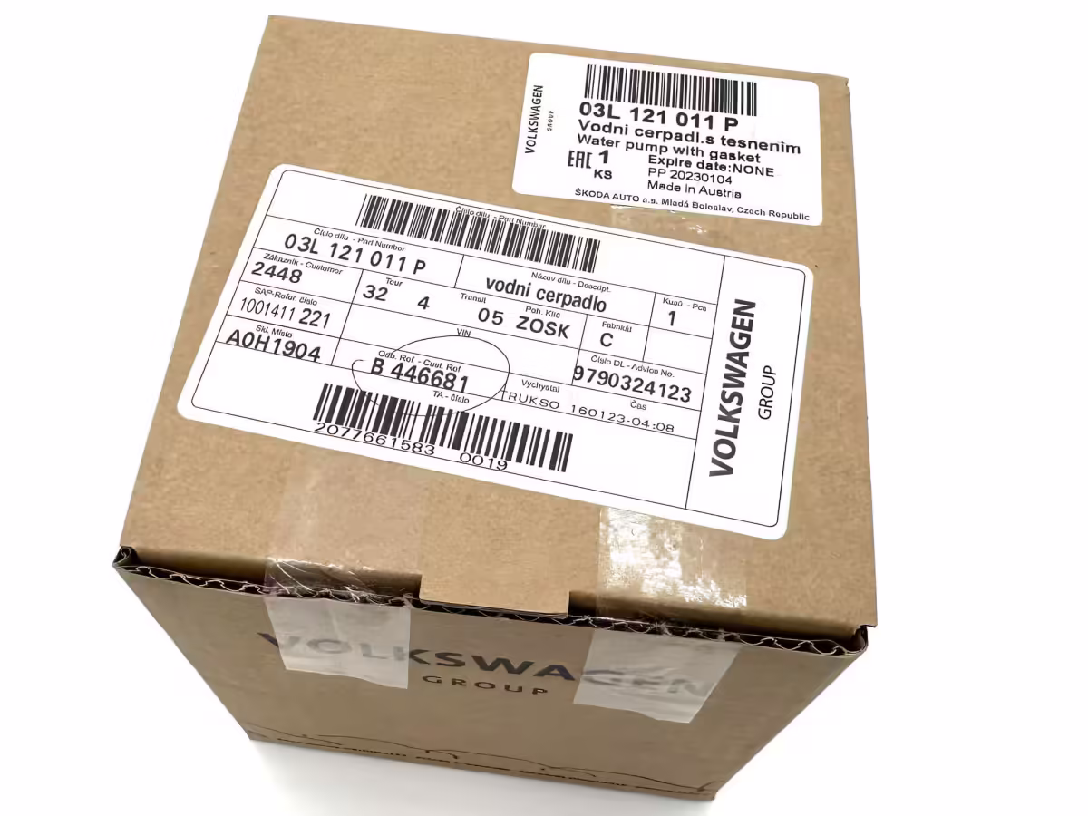 03L121011P - Coolant pump; with sealing ring [41/47]