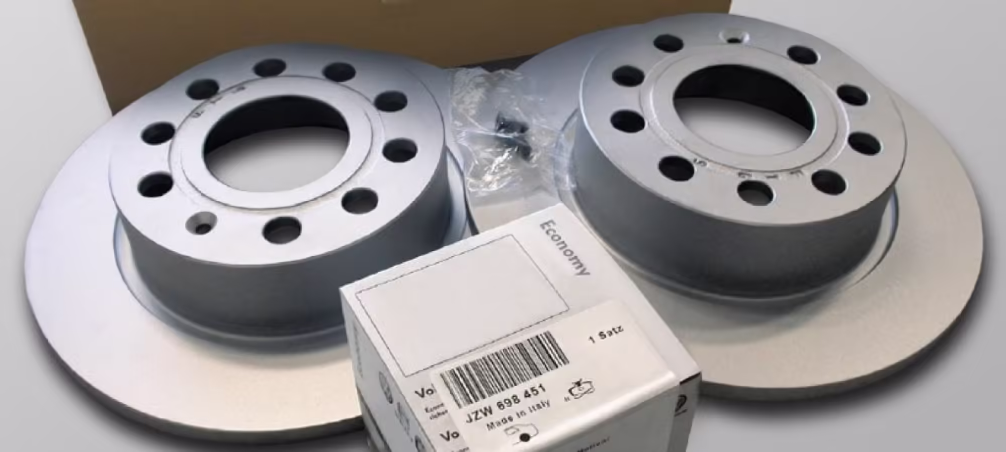 JZW698601AE - Bremsscheibensatz mit 'eco' Bremsbelägen, hinten 230mm [1/5]