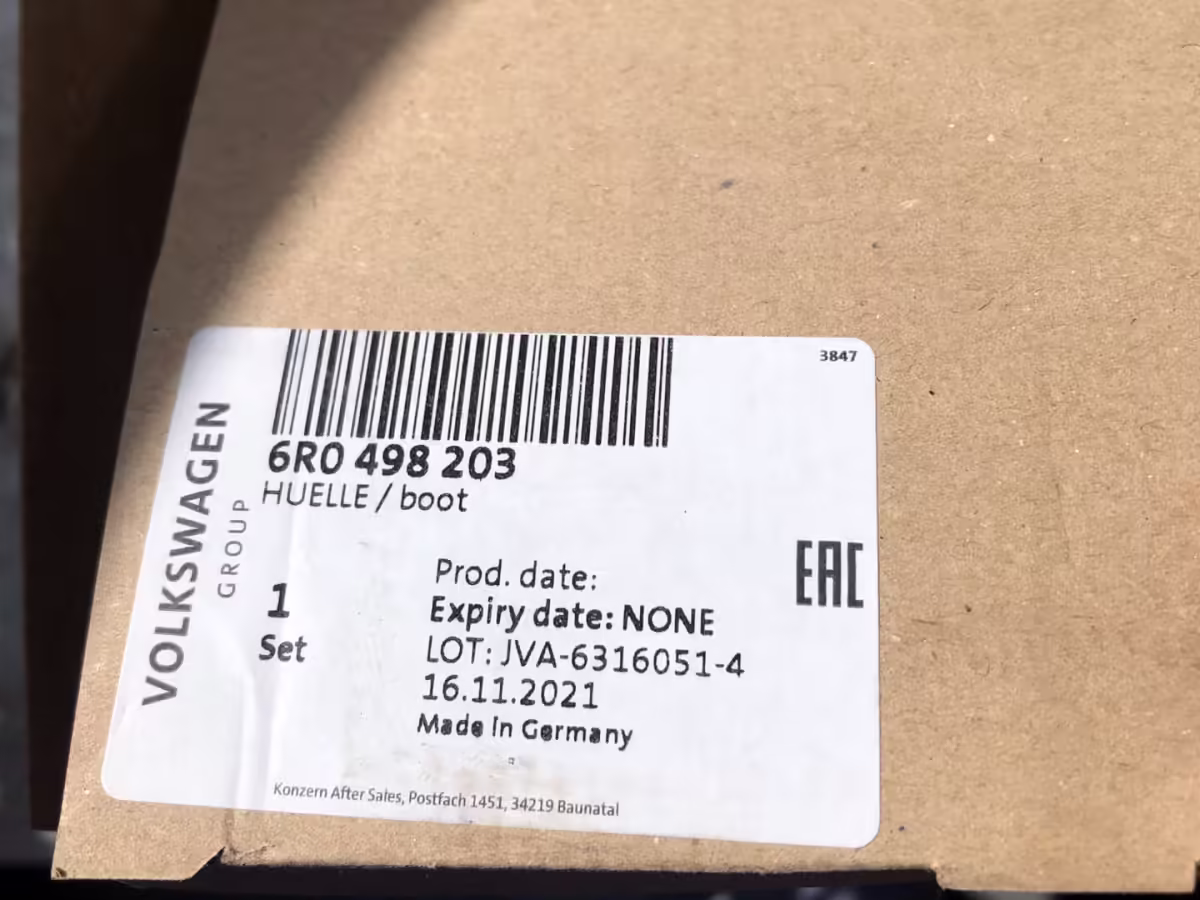 6R0498203 - Osłona przegubu z elementami montażowymi [11/23]