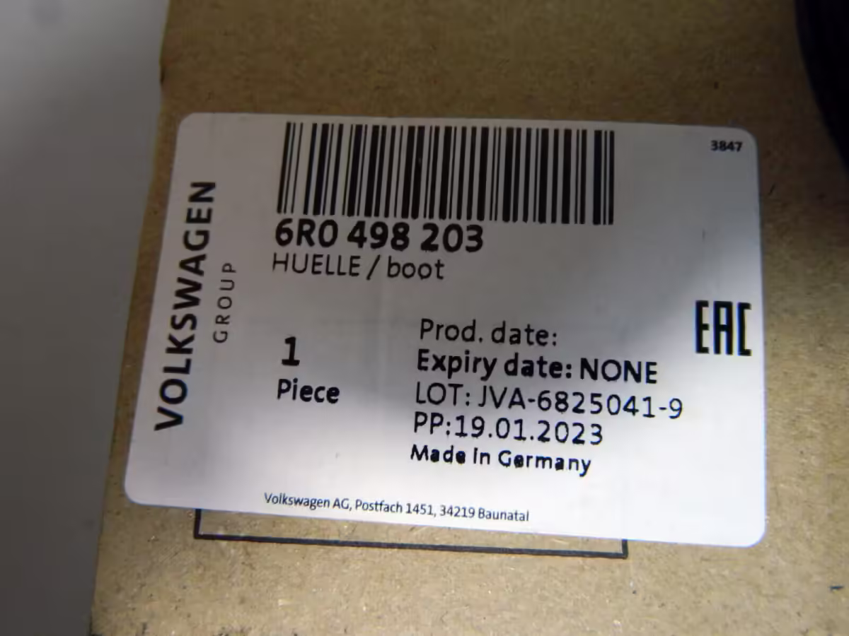 6R0498203 - Osłona przegubu z elementami montażowymi [12/23]