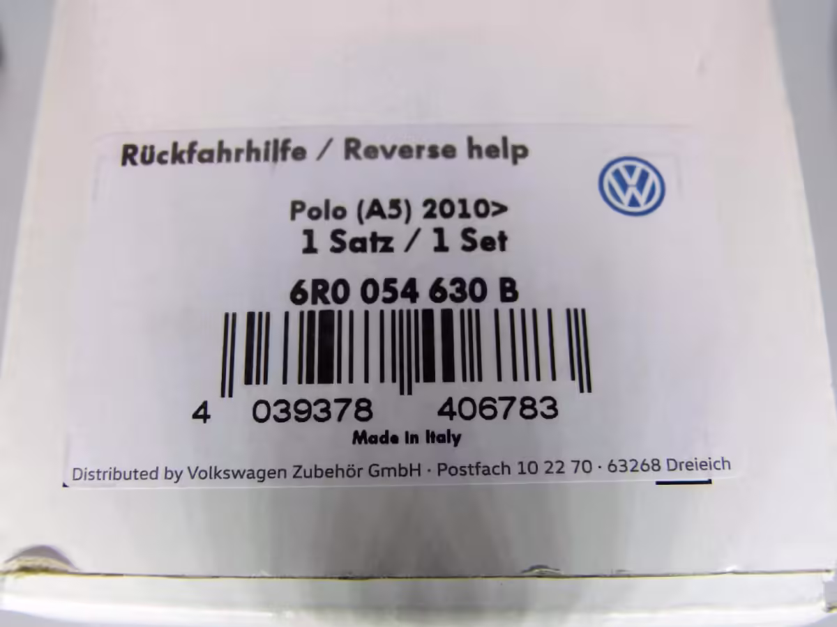6R0054630B - Parkassistent [15/16]