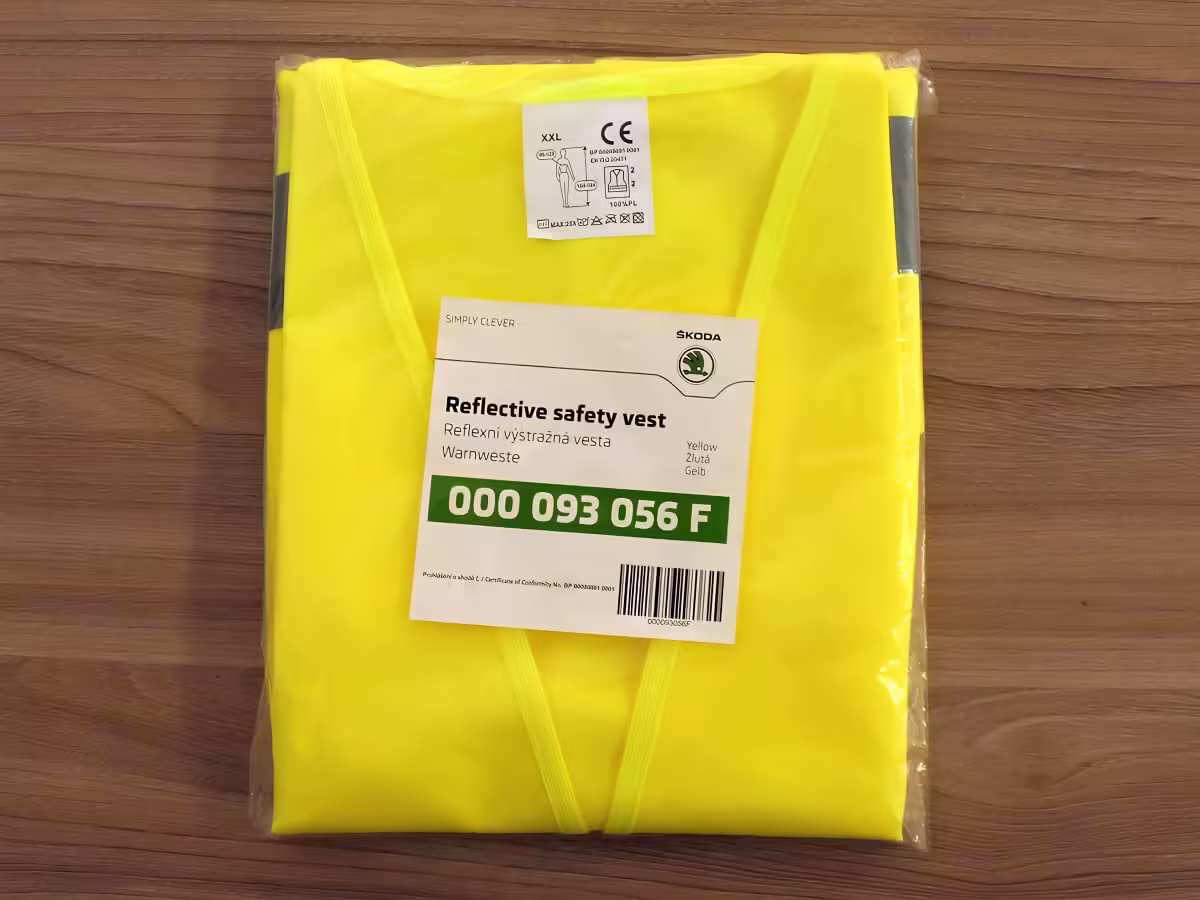 000093056F - Warnweste; gelb [7/10]