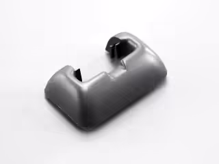 Seat belt guide; titan black