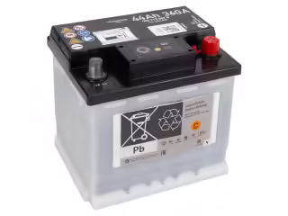 Battery; 44Ah/220A