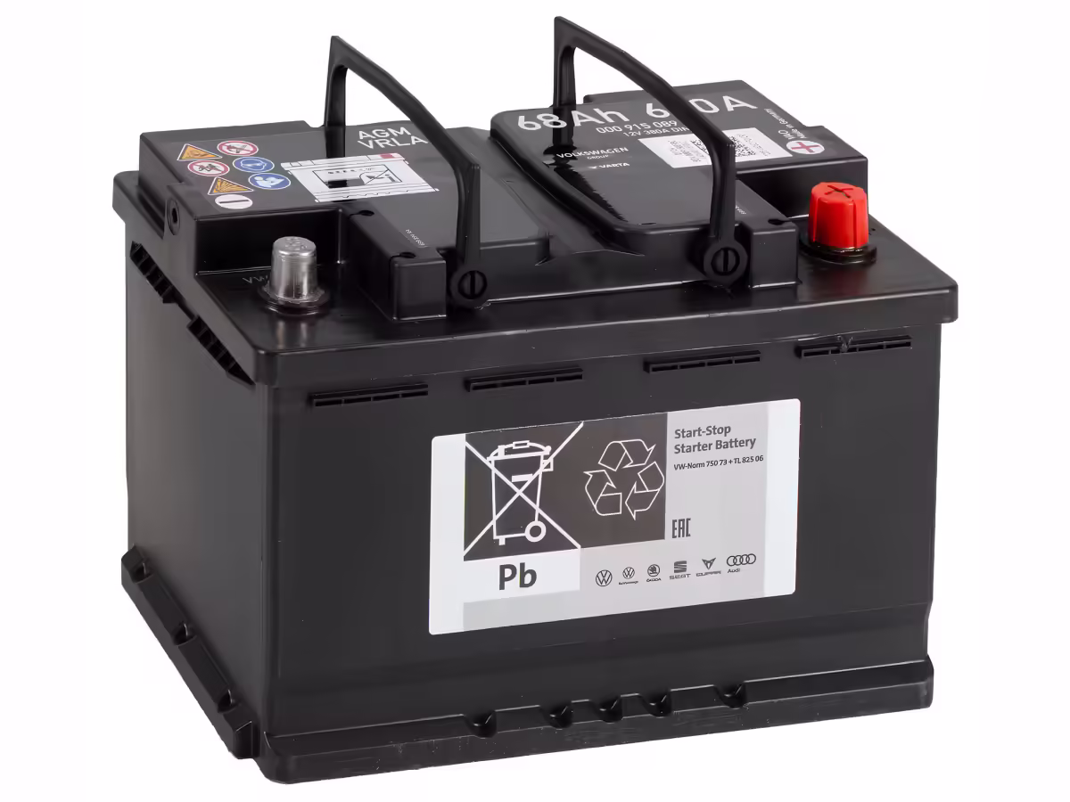 000915089BC - Battery; 68AH/380A AGM [1/6]