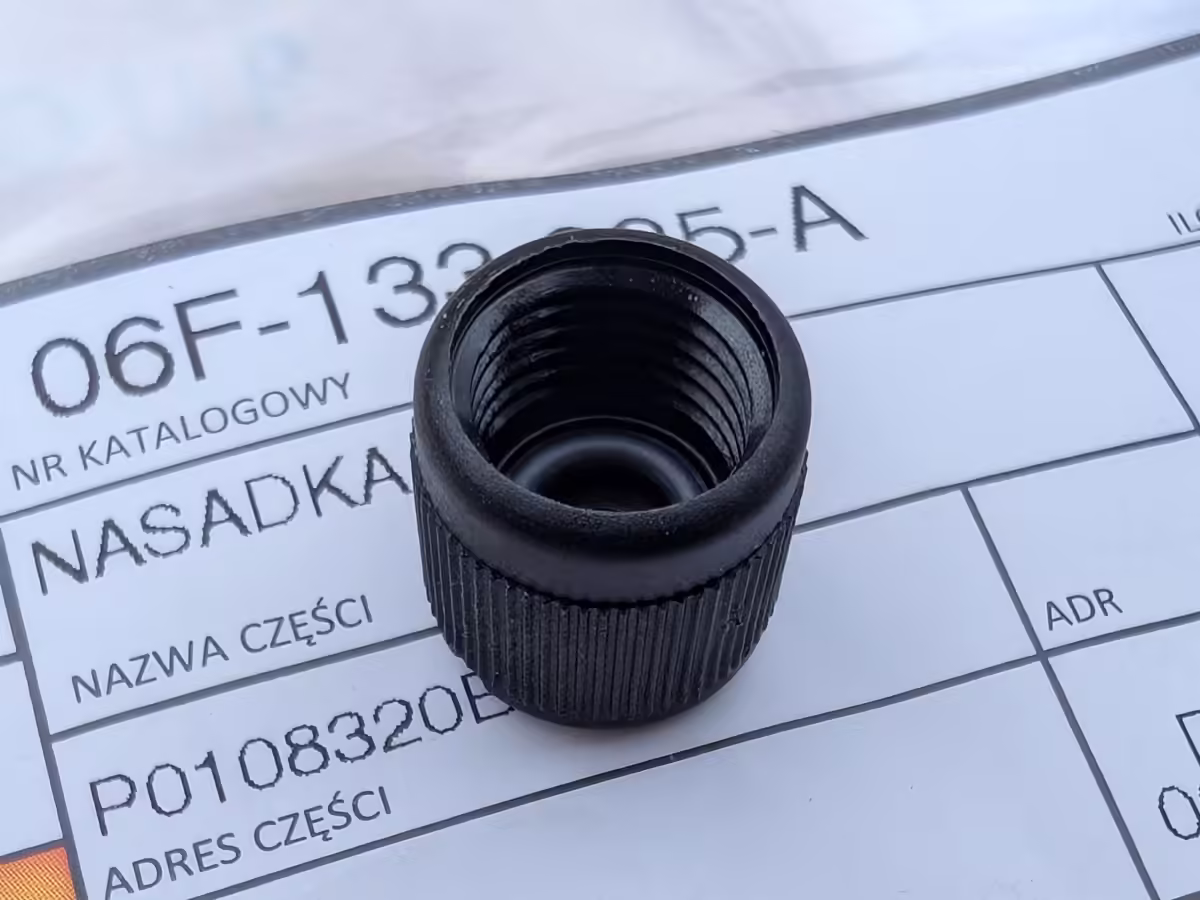 06F133335A - Plastikowa osłona; zaworu odpowietrzającego pompy paliwa [3/12]