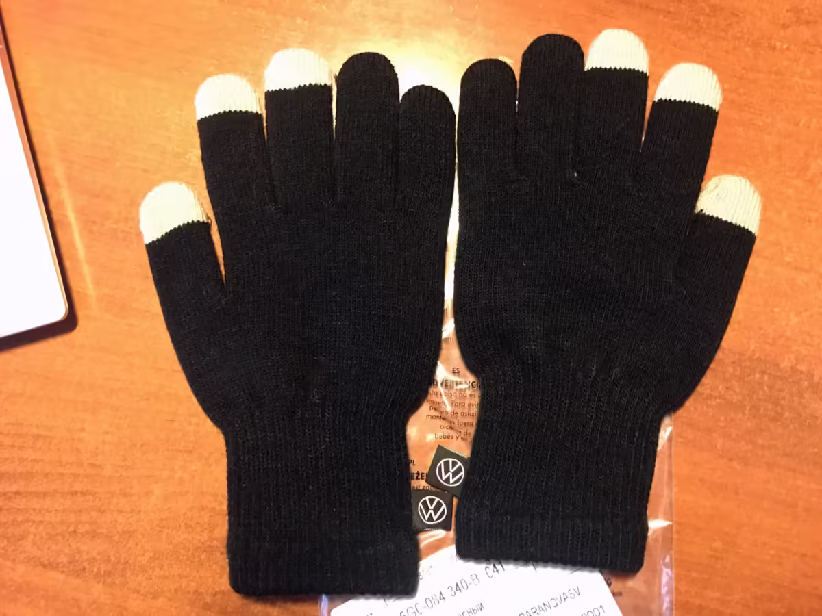 5G0084340B041 - Gloves black, L [10/14]