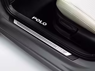 Schwellerplatten aus Edelstahl; 2D