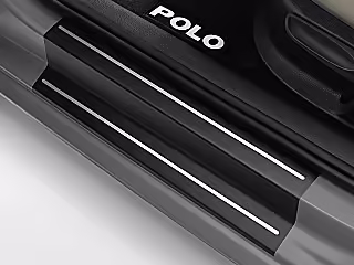 Schwellerschutzfolie; schwarz/silber; 2D