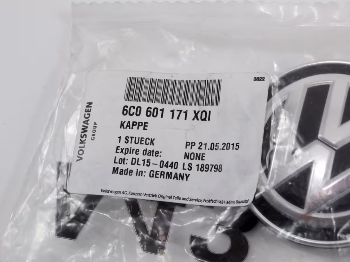 6C0601171XQI - Cover cap; Polo 6C [7/7]