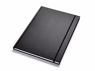 Note book; black
