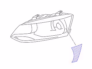 Headlight converters; LHD -> RHD