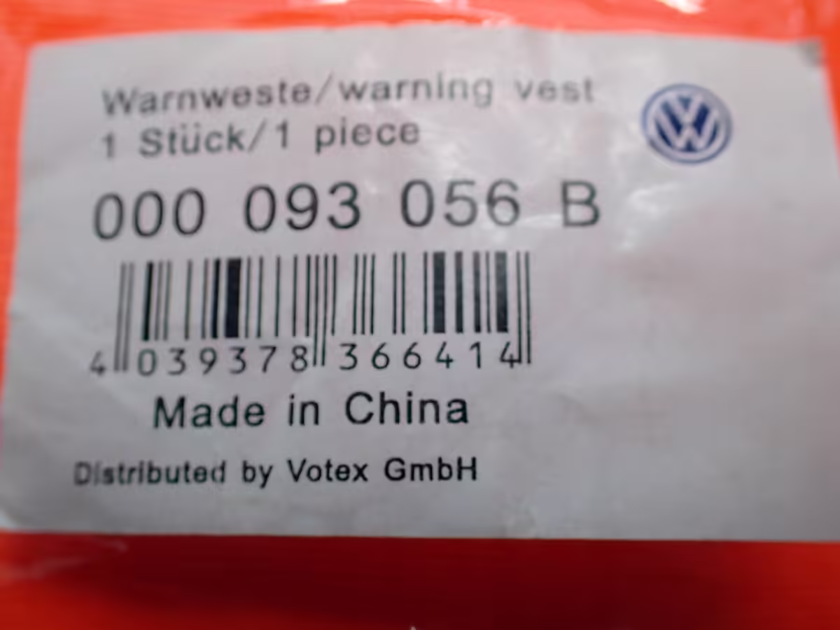 000093056B - Warnweste; orange [13/14]