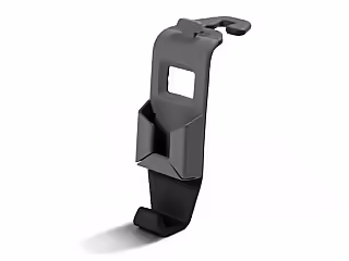 Telefon- und Taschenhalter schwarz