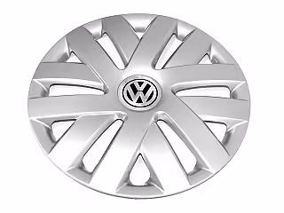 Wheel trim, 15"; diamond silver/high chrome