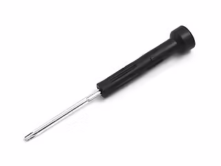 Angled screwdriver; with interchangeable multipoint bits