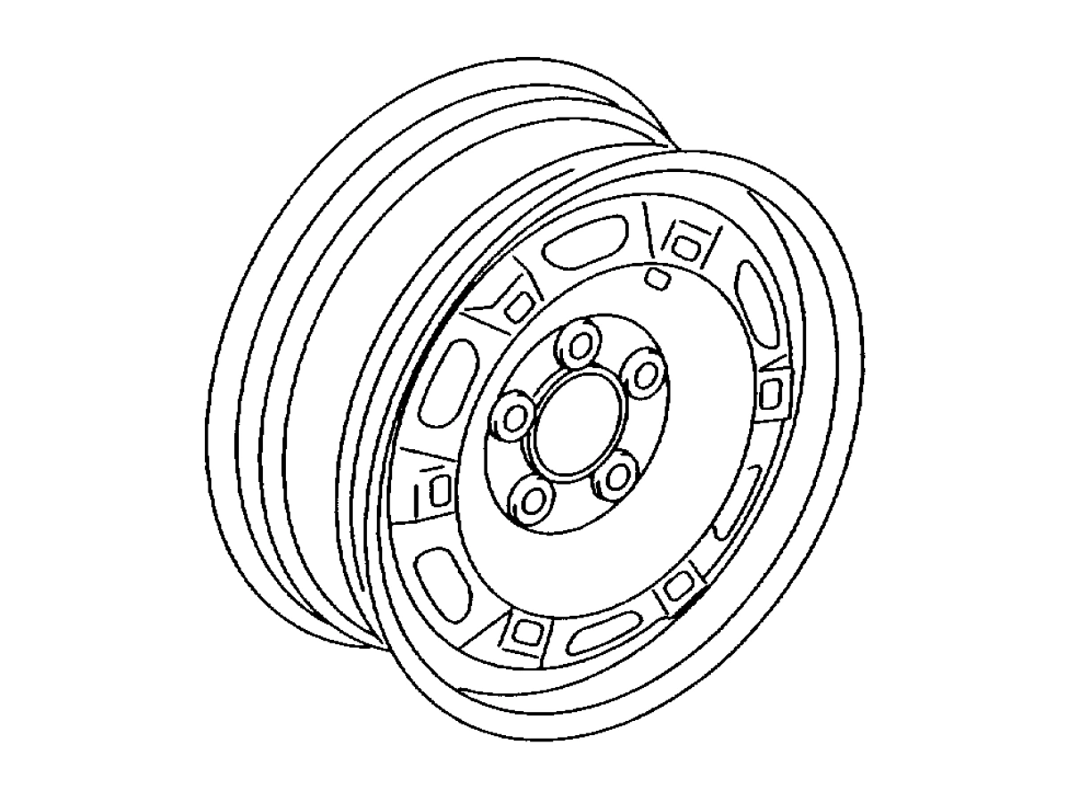 Steel rim 15