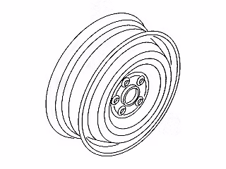 18" Stahlrad (Zubehör)