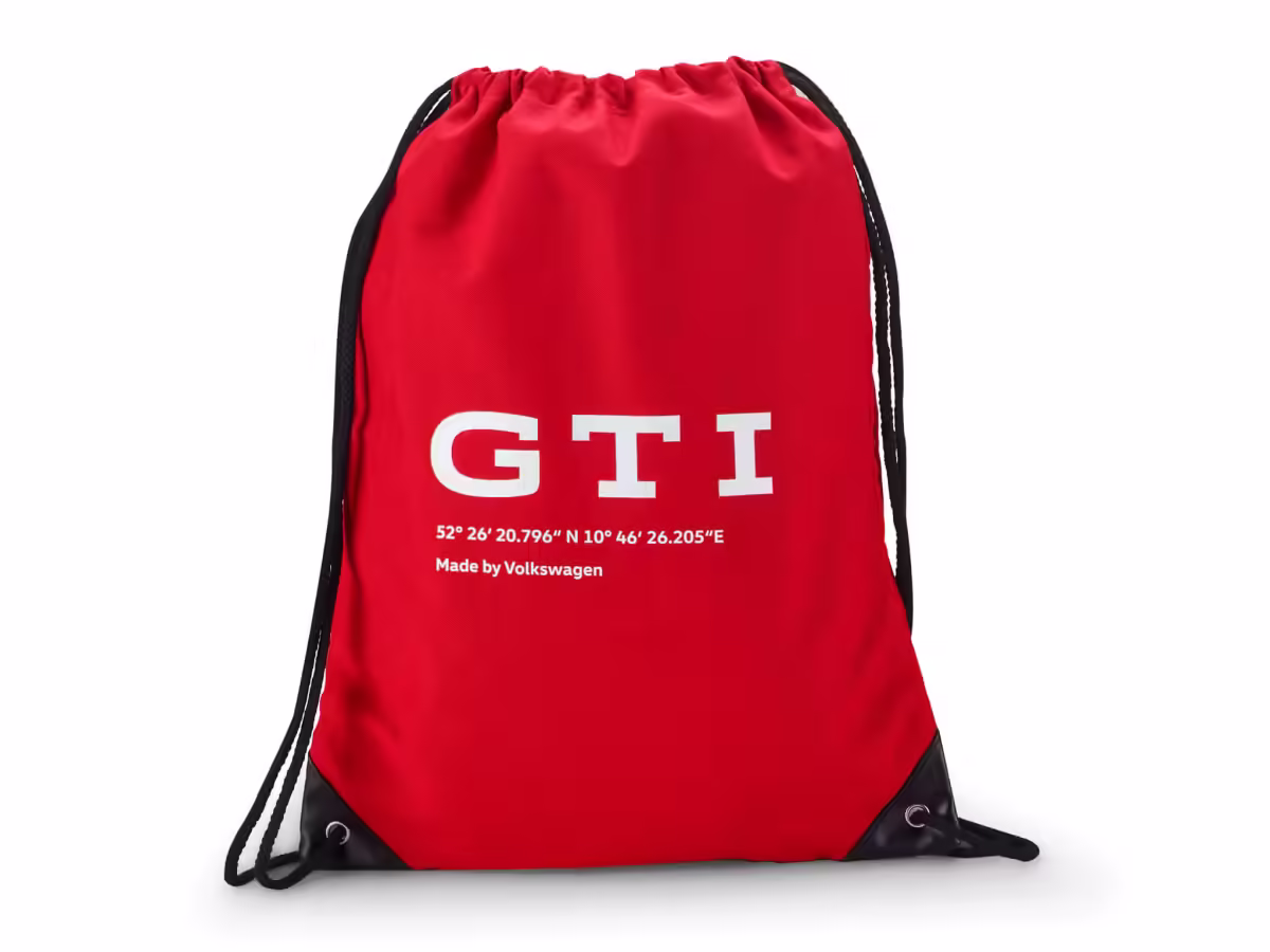 5HV087318A - Gym bag GTI; red [1/1]