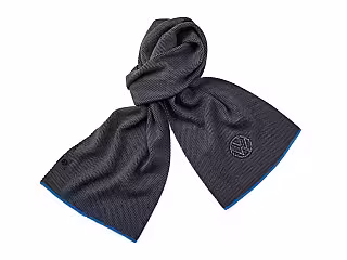 Neck scarf; grey/blue